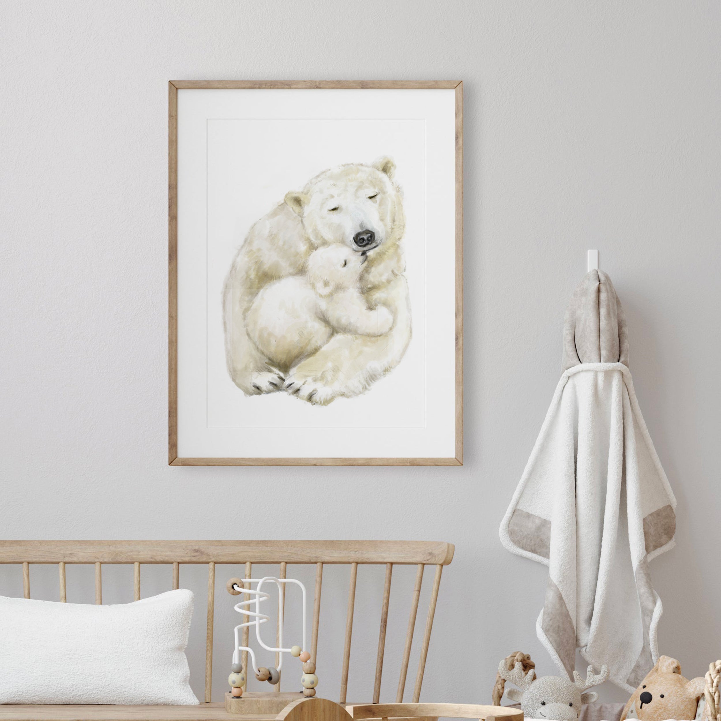 Polar bear best sale nursery theme